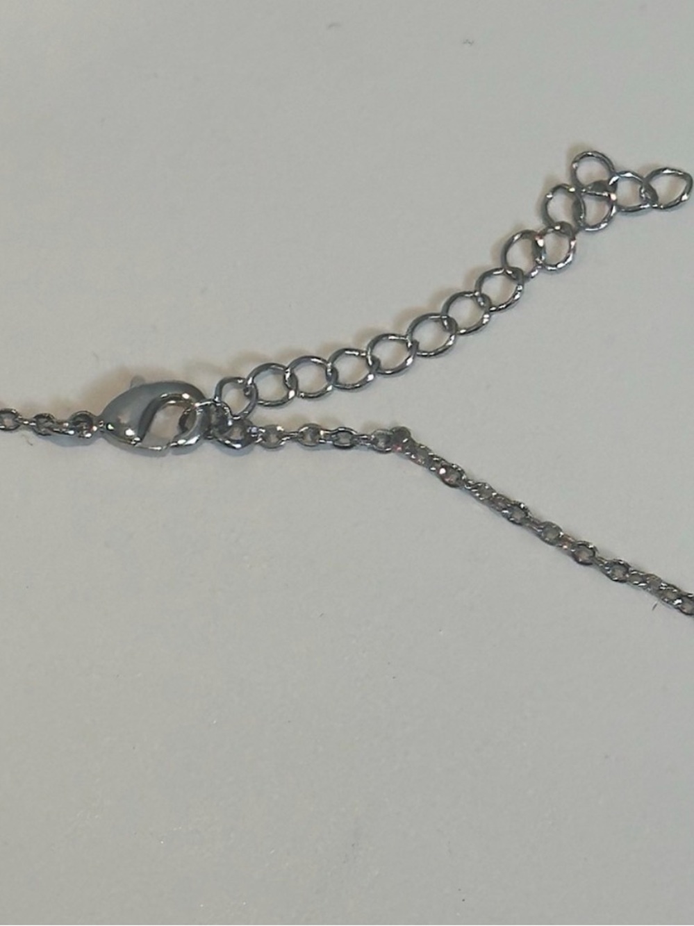 Silver MAMA Vintage Nameplate Adjustable Choker Necklace - Picture 5 of 5